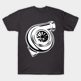 TURBO CHARGER Car part jdm illustration T-Shirt